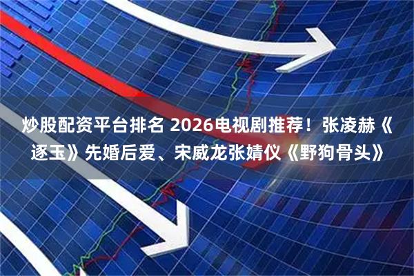炒股配资平台排名 2026电视剧推荐！张凌赫《逐玉》先婚后爱、宋威龙张婧仪《野狗骨头》